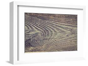 Vintage Wood Wall Background-dziewul-Framed Photographic Print