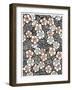 Vintage Woodblock Screen I-Stellar Design Studio-Framed Art Print