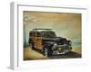 Vintage Woodie-Pablo Rojero-Framed Art Print