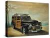 Vintage Woodie-Pablo Rojero-Stretched Canvas