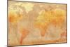 Vintage World Map-marinini-Mounted Art Print