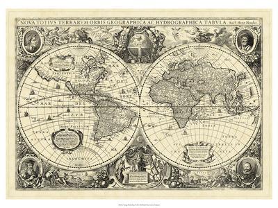antique map posters wall art prints allposters com