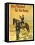 Vintage World War I Poster Featuring Two Soldiers-Stocktrek Images-Framed Stretched Canvas