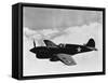 Vintage World War II Photo of a P-40 Fighter Plane-Stocktrek Images-Framed Stretched Canvas