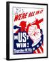 Vintage World War II Propaganda Poster-Stocktrek Images-Framed Photographic Print
