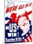 Vintage World War II Propaganda Poster-Stocktrek Images-Mounted Photographic Print