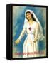 Vintage World War One Poster of a Red Cross Nurse Holding Open Her Arms-Stocktrek Images-Framed Stretched Canvas