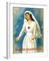 Vintage World War One Poster of a Red Cross Nurse Holding Open Her Arms-Stocktrek Images-Framed Premium Photographic Print