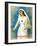 Vintage World War One Poster of a Red Cross Nurse Holding Open Her Arms-Stocktrek Images-Framed Photographic Print