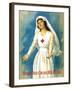 Vintage World War One Poster of a Red Cross Nurse Holding Open Her Arms-Stocktrek Images-Framed Photographic Print