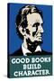 Vintage Wpa Propaganda Poster Featuring President Abraham Lincoln-null-Stretched Canvas