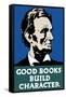 Vintage Wpa Propaganda Poster Featuring President Abraham Lincoln-null-Framed Stretched Canvas
