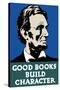 Vintage Wpa Propaganda Poster Featuring President Abraham Lincoln-null-Stretched Canvas