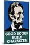 Vintage Wpa Propaganda Poster Featuring President Abraham Lincoln-null-Mounted Art Print