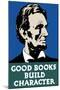 Vintage Wpa Propaganda Poster Featuring President Abraham Lincoln-null-Mounted Art Print
