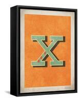 Vintage X-null-Framed Stretched Canvas