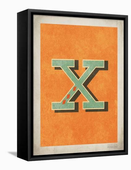 Vintage X-null-Framed Stretched Canvas