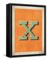 Vintage X-null-Framed Stretched Canvas