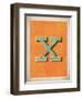 Vintage X-null-Framed Art Print