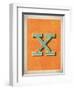 Vintage X-null-Framed Art Print