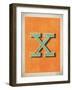 Vintage X-null-Framed Art Print