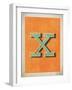 Vintage X-null-Framed Art Print