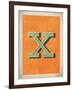 Vintage X-null-Framed Art Print