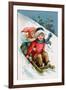 Vintage Xmas 1-Vintage Apple Collection-Framed Giclee Print