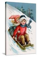 Vintage Xmas 1-Vintage Apple Collection-Stretched Canvas