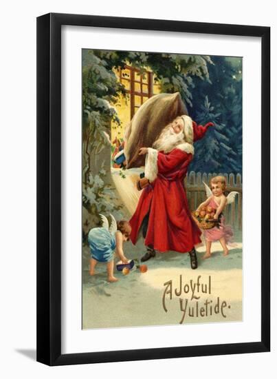 Vintage Xmas 5-Vintage Apple Collection-Framed Giclee Print