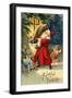 Vintage Xmas 5-Vintage Apple Collection-Framed Giclee Print