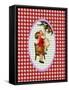 Vintage Xmas Children and Tree-Effie Zafiropoulou-Framed Stretched Canvas