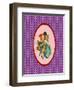 Vintage Xmas Children Couple-Effie Zafiropoulou-Framed Giclee Print