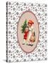 Vintage Xmas Children with Tree-Effie Zafiropoulou-Stretched Canvas