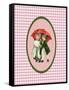 Vintage Xmas Children with Umbrella-Effie Zafiropoulou-Framed Stretched Canvas