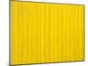 Vintage Yellow Wooden Background-inxti-Mounted Photographic Print