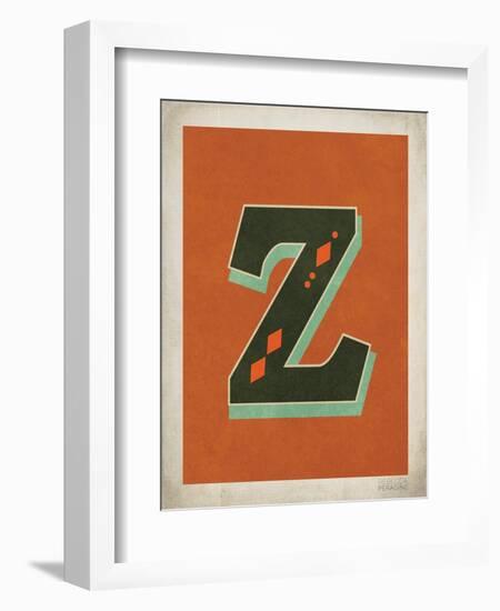 Vintage Z-Kindred Sol Collective-Framed Art Print