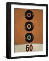 Vinyl 60-Sidney Paul & Co.-Framed Giclee Print