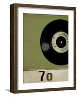 Vinyl 70-Sidney Paul & Co.-Framed Giclee Print