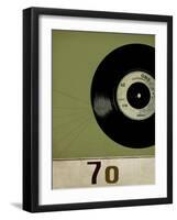 Vinyl 70-Sidney Paul & Co.-Framed Giclee Print