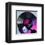 Vinyl Club, Disco-Steven Hill-Framed Giclee Print