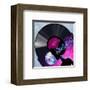 Vinyl Club, Disco-Steven Hill-Framed Giclee Print