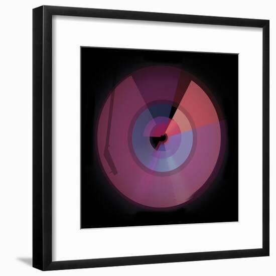 Vinyl Groove II-Malcolm Sanders-Framed Giclee Print