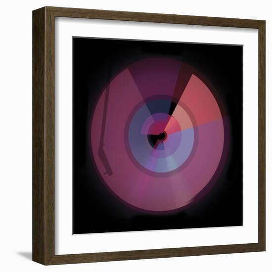 Vinyl Groove II-Malcolm Sanders-Framed Giclee Print