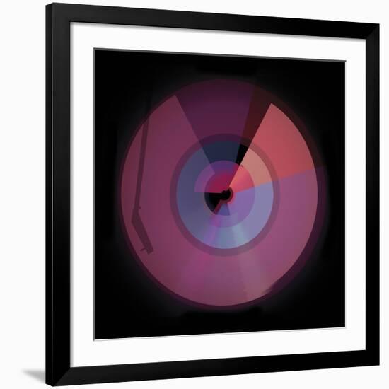 Vinyl Groove II-Malcolm Sanders-Framed Giclee Print