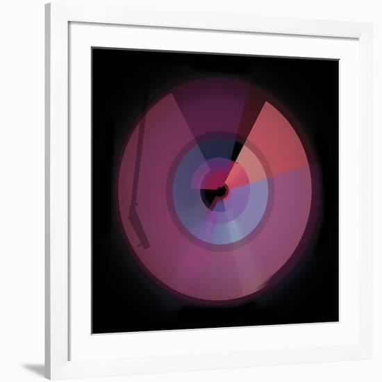 Vinyl Groove II-Malcolm Sanders-Framed Giclee Print