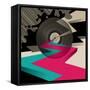 Vinyl Record-Radoman Durkovic-Framed Stretched Canvas