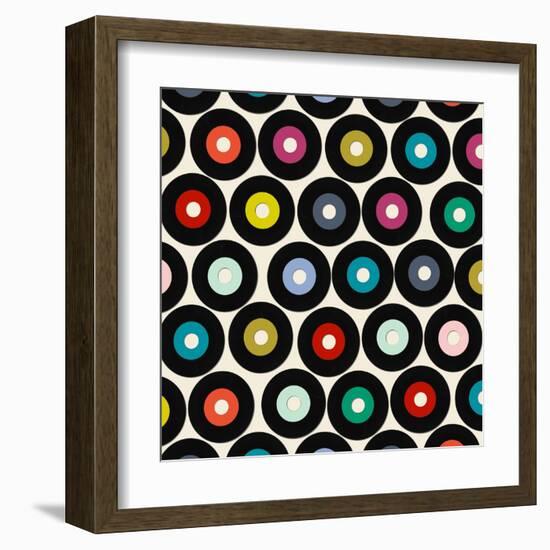 Vinyl (Variant 1)-Sharon Turner-Framed Art Print