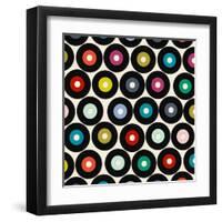 Vinyl (Variant 1)-Sharon Turner-Framed Art Print