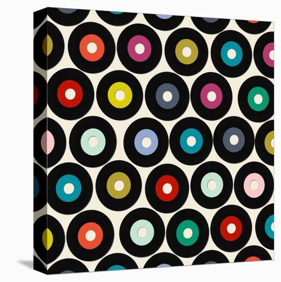 Vinyl (Variant 1)-Sharon Turner-Stretched Canvas